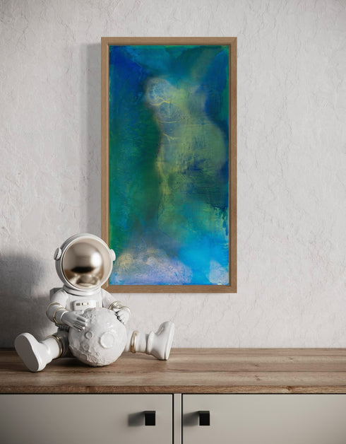 Deep Space | Framed Giclee Print on Canvas